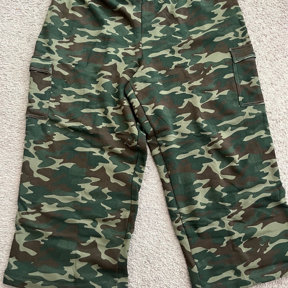 New Plus Size Camouflage Cargo Pants